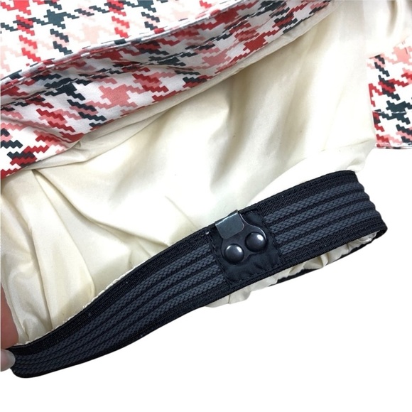 Burton Henna Houndstooth Ski/Snowboard Pants Coral & Gray Sz XS - Picture 8 of 14